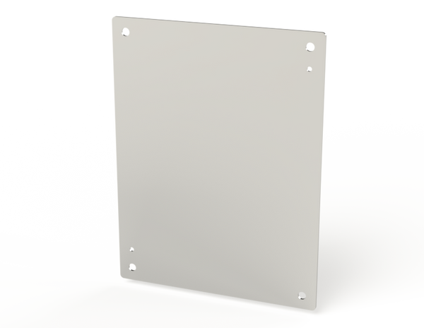 Saginaw SCE-20P16AL Subpanel, Flat Aluminum