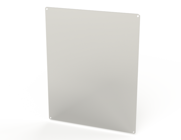 Saginaw SCE-20PJ16AL Subpanel, Flat Aluminum