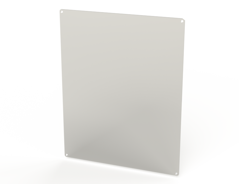 Saginaw SCE-20PJ16AL Subpanel, Flat Aluminum
