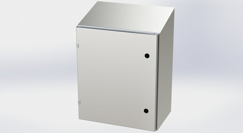 Saginaw SCE-24EL2012SSST S.S. EL Sloping Top Enclosure