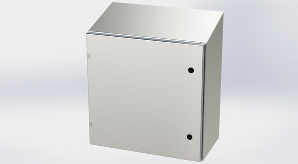 Saginaw SCE-24EL2412SSST S.S. EL Sloping Top Enclosure