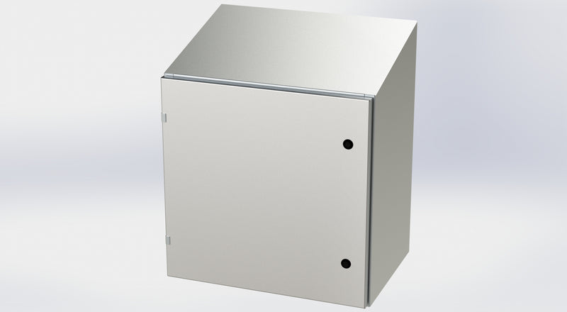 Saginaw SCE-24EL2416SSST S.S. EL Sloping Top Enclosure