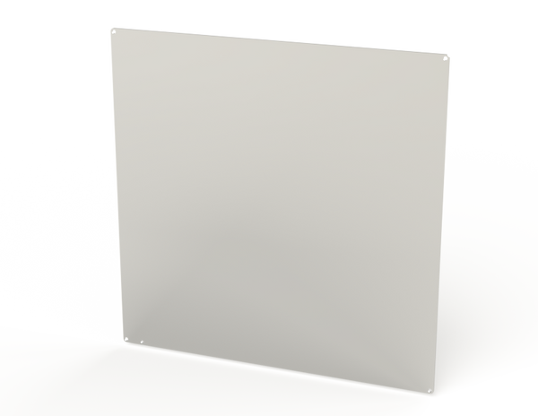 Saginaw SCE-24P24PCAL Subpanel, Flat Aluminum