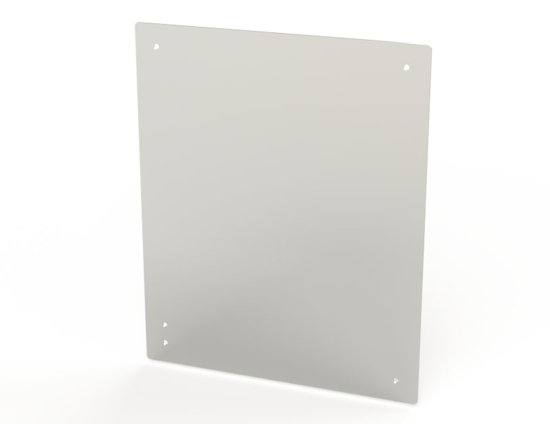Saginaw SCE-24PFG20AL Aluminum Subplate - Fiberglass Enclosure