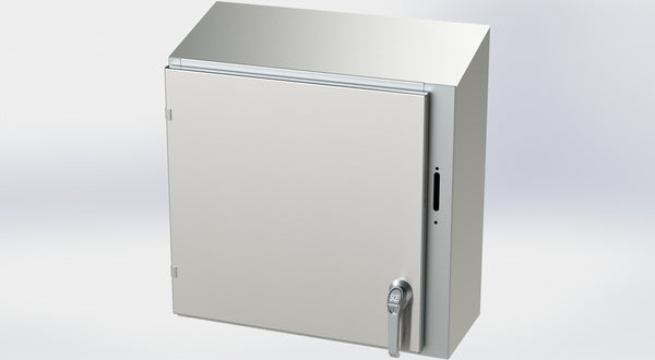 Saginaw SCE-24XEL2510SSST S.S. XEL Sloping Top Enclosure