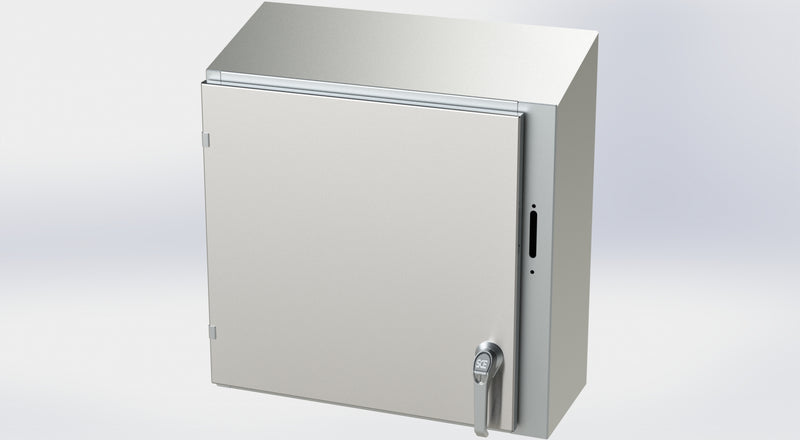 Saginaw SCE-24XEL2510SSST S.S. XEL Sloping Top Enclosure