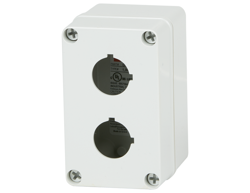 Saginaw SCE-2PBPC Polycarbonate PB Enclosure