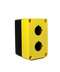 Saginaw SCE-2PBPCYW Polycarbonate PB Enclosure Yellow
