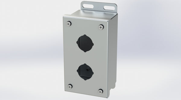 Saginaw SCE-2PBSS S.S. PB Enclosure
