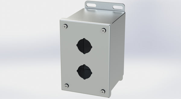 Saginaw SCE-2PBXSS S.S. PBX Enclosure