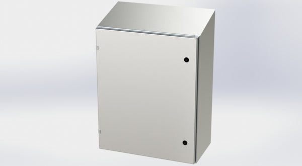 Saginaw SCE-30EL2412SSST S.S. EL Sloping Top Enclosure