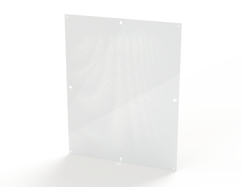 Saginaw SCE-30N24MPP Subpanel, Flat Perforated