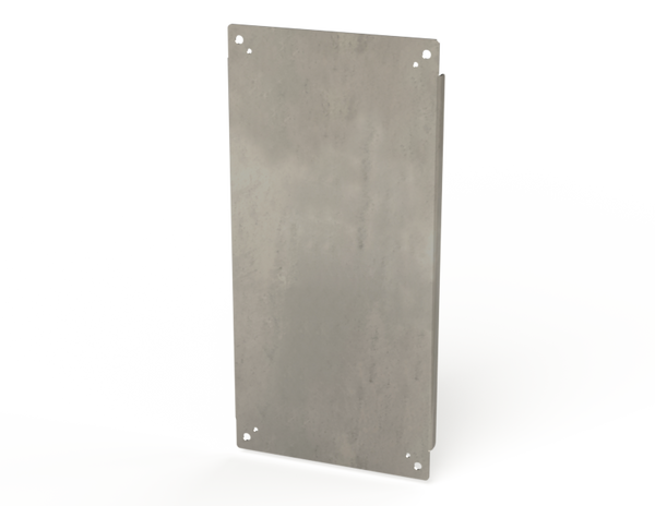 Saginaw SCE-30P16GALV Subpanel, Bent Galvanized
