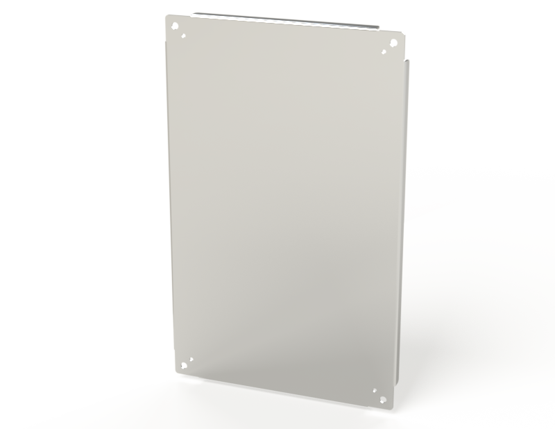 Saginaw SCE-30P20AL Subpanel, Bent Aluminum