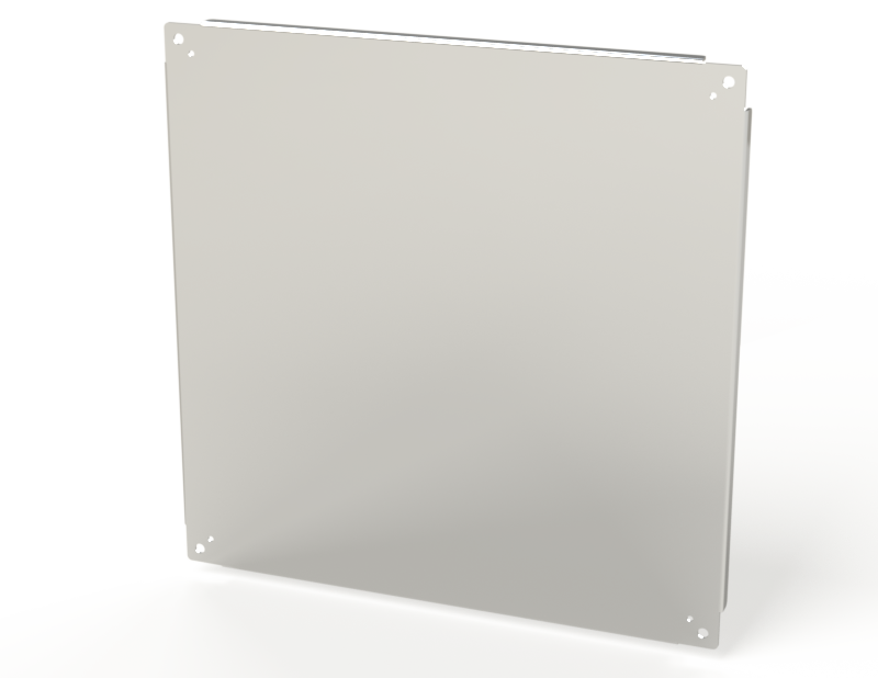 Saginaw SCE-30P30AL Subpanel, Bent Aluminum