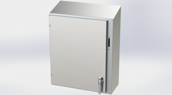 Saginaw SCE-30XEL2510SSST S.S. XEL Sloping Top Enclosure
