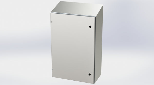 Saginaw SCE-36EL2412SSST S.S. EL Sloping Top Enclosure