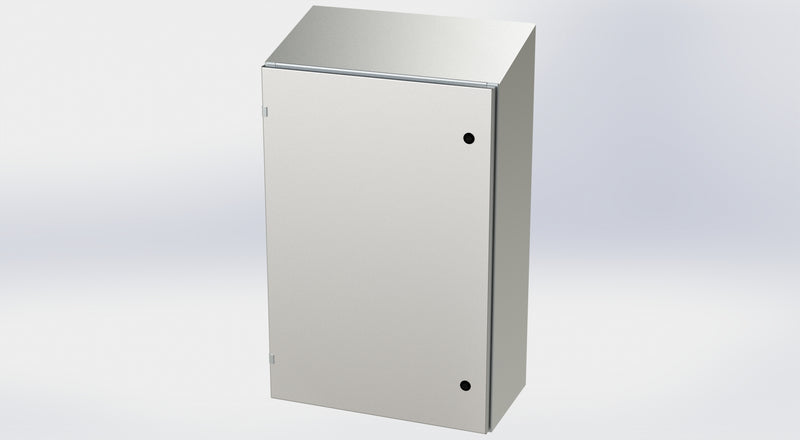 Saginaw SCE-36EL2412SSST S.S. EL Sloping Top Enclosure