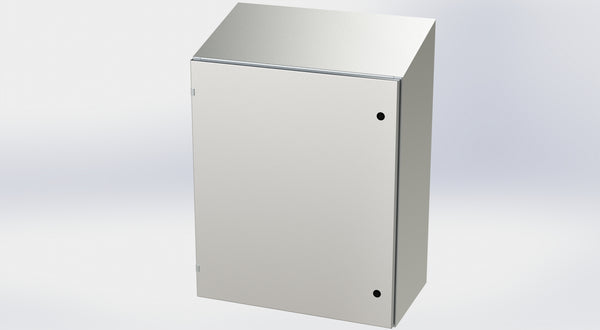 Saginaw SCE-36EL3016SSST S.S. EL Sloping Top Enclosure