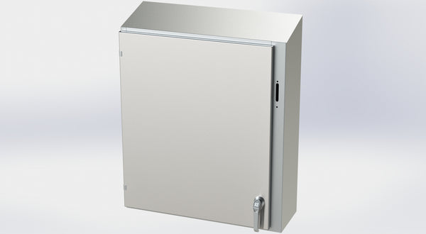 Saginaw SCE-36XEL3110SSST S.S. XEL Sloping Top Enclosure