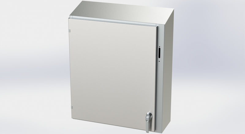 Saginaw SCE-36XEL3110SSST S.S. XEL Sloping Top Enclosure