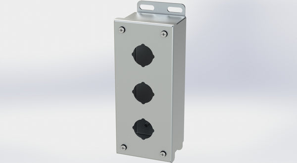 Saginaw SCE-3PBSS S.S. PB Enclosure