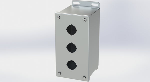 Saginaw SCE-3PBXSS S.S. PBX Enclosure