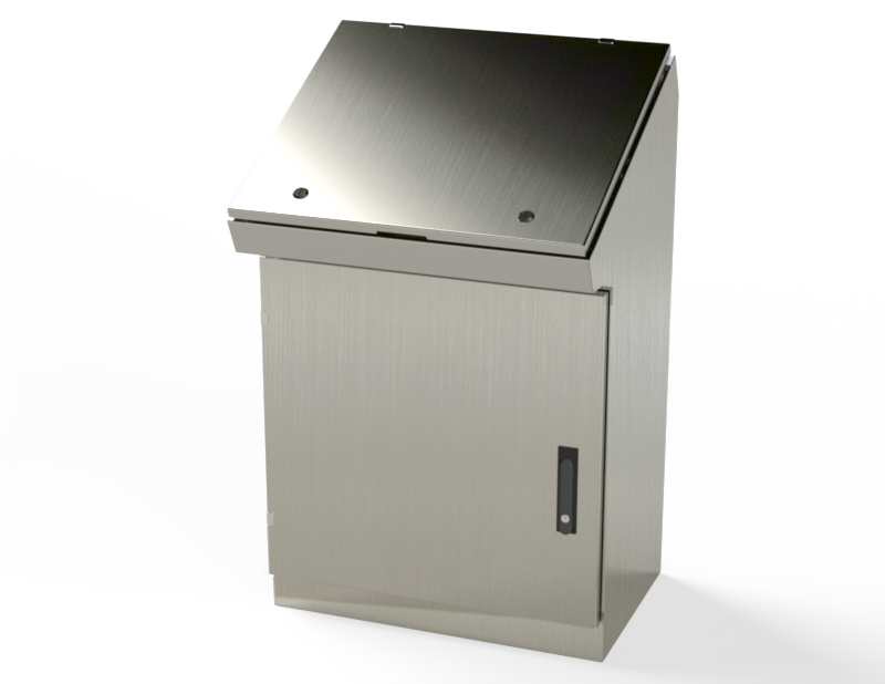Saginaw SCE-402516SDCSS6 S.S. Console, Single Access Single Door