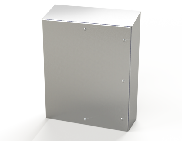 Saginaw SCE-42K3612SSST S.S. Sanitary Sloping Top Enclosure