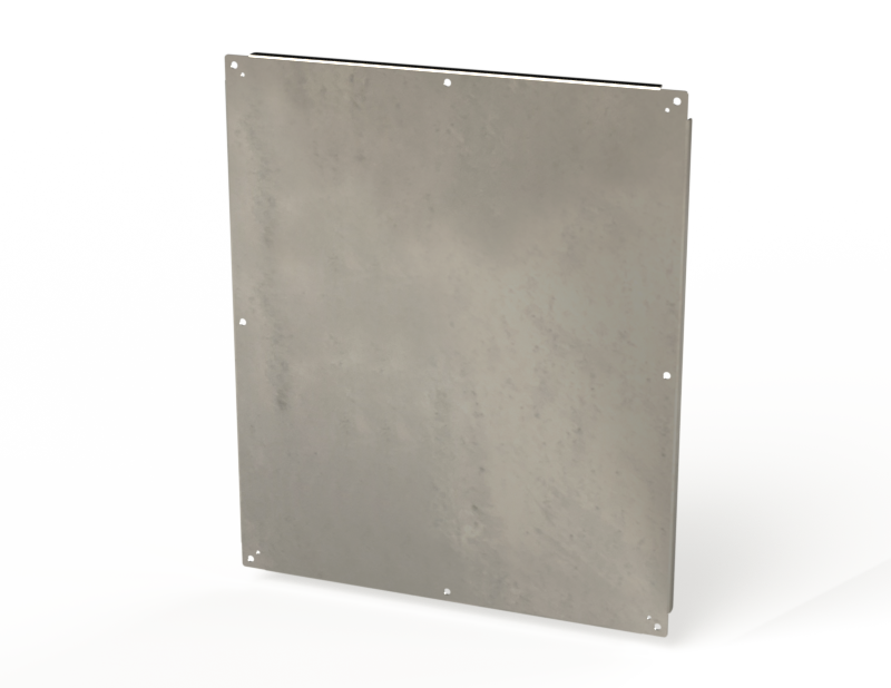 Saginaw SCE-42P36GALV Subpanel, Bent Galvanized