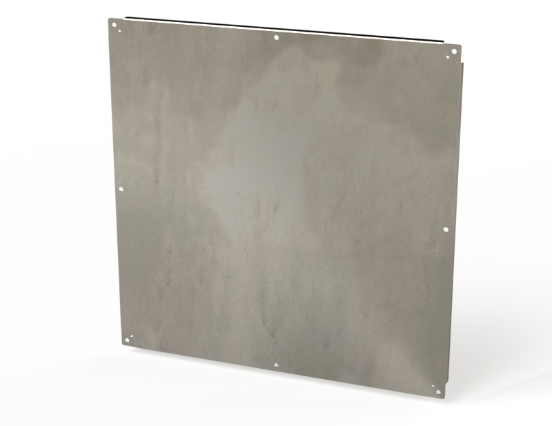 Saginaw SCE-42P42GALV Subpanel, Bent Galvanized