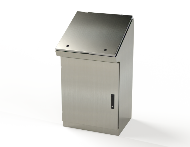 Saginaw SCE-462519SDCSS6 S.S. Console, Single Access Single Door