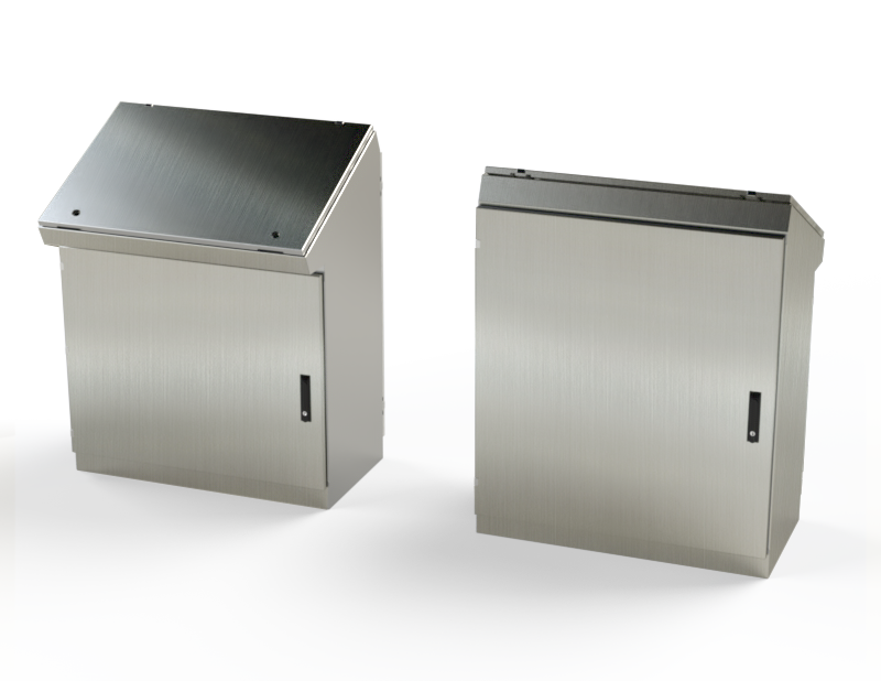 Saginaw SCE-463719DCSS6 S.S. Console, Dual Access Single Door