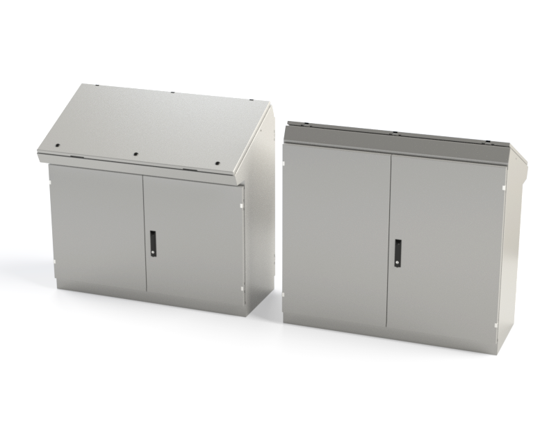 Saginaw SCE-464919DC Console, Dual Access Overlapping Two Door