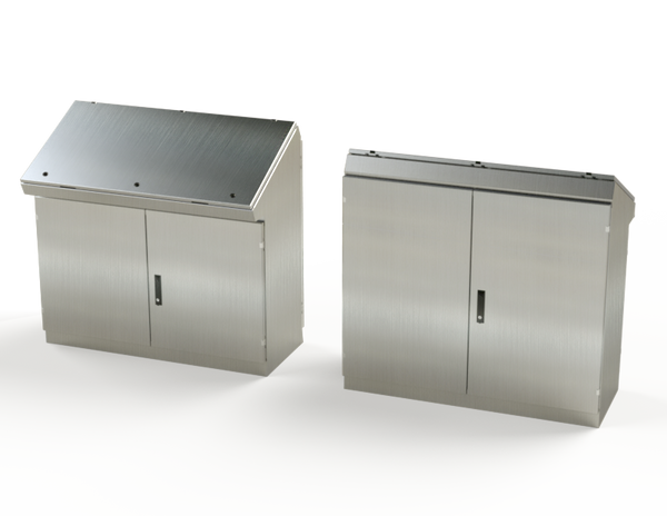 Saginaw SCE-464919DCSS S.S. Console, Dual Access Overlapping Two Door