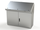 Saginaw SCE-464919SDCSS6 S.S. Console, Single Access Two Door