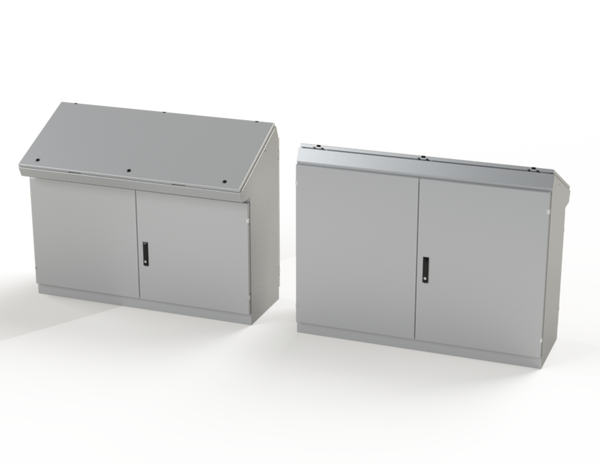 Saginaw SCE-466019DC Console, Dual Access Overlapping Two Door