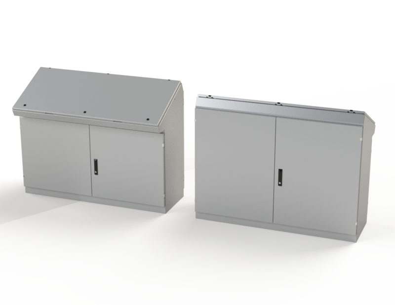 Saginaw SCE-466019DC Console, Dual Access Overlapping Two Door