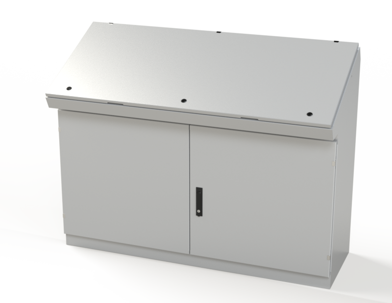 Saginaw SCE-466019SDC Console, Single Access Two Door