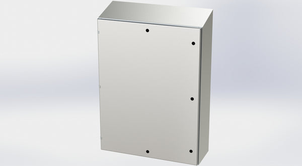 Saginaw SCE-48EL3612SSST S.S. EL Sloping Top Enclosure
