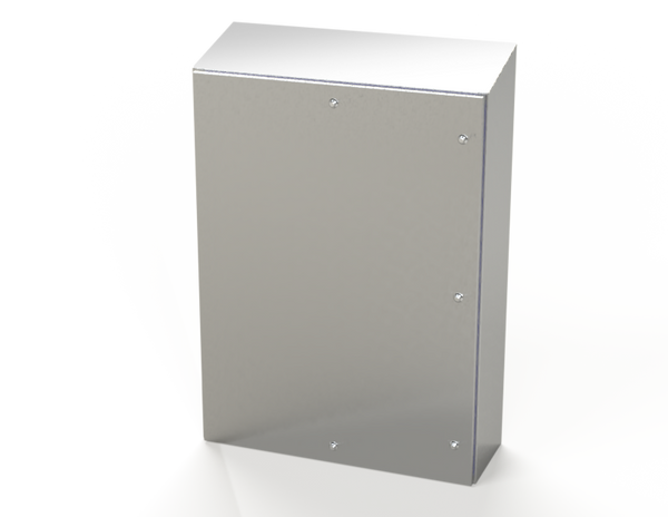 Saginaw SCE-48K3612SSST S.S. Sanitary Sloping Top Enclosure