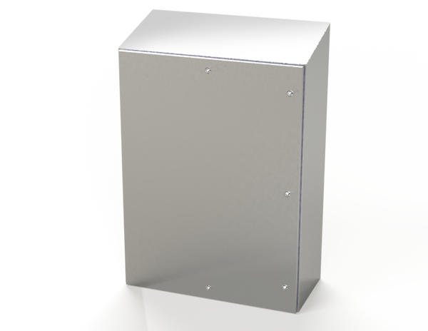 Saginaw SCE-48K3616SSST S.S. Sanitary Sloping Top Enclosure