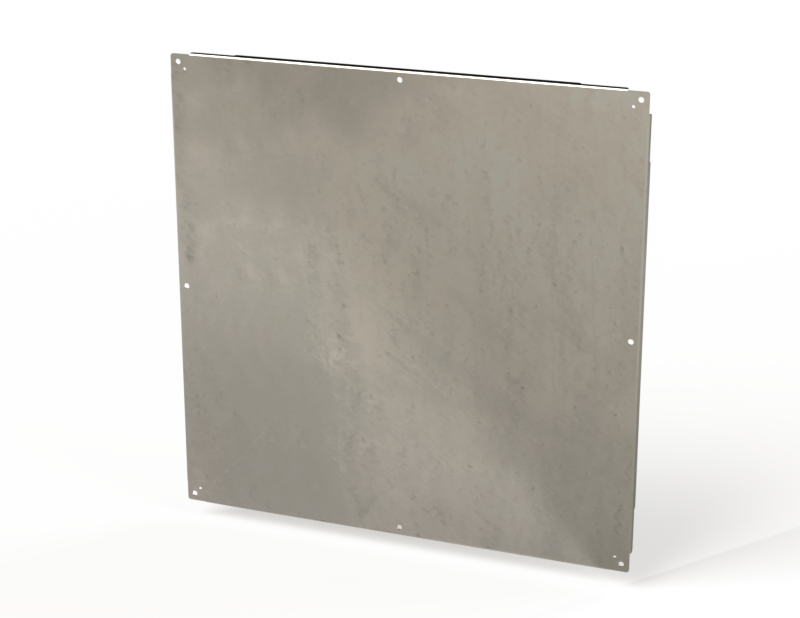 Saginaw SCE-48P48GALV Subpanel, Bent Galvanized