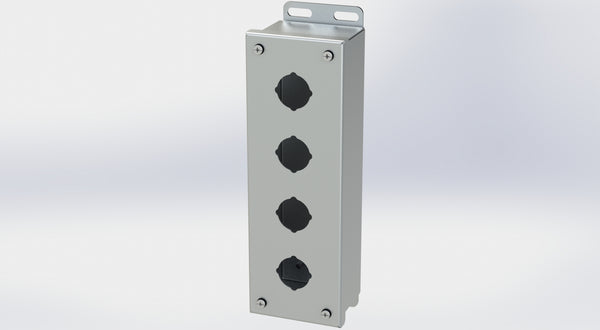 Saginaw SCE-4PBSS6 S.S. PB Enclosure