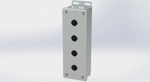 Saginaw SCE-4PBSS6I S.S. PB Enclosure