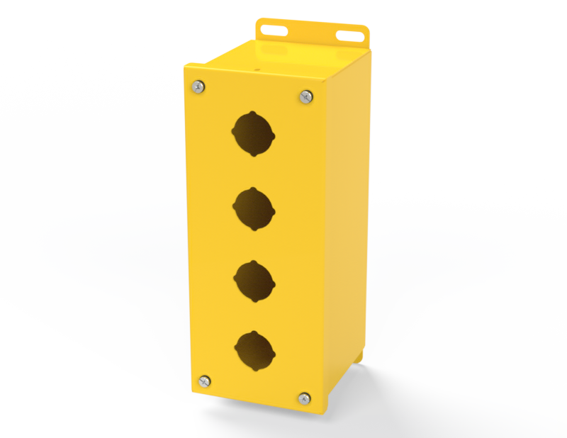Saginaw SCE-4PBX-RAL1018 PBX Enclosure