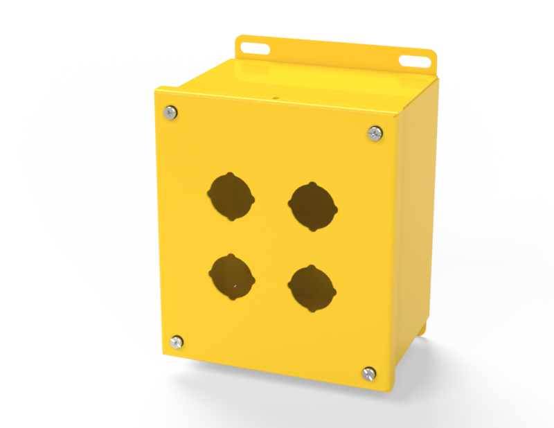 Saginaw SCE-4SPBX-RAL1018 PBX Enclosure
