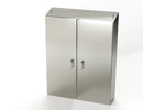 Saginaw SCE-60EL4812SSST S.S. 2DR EL Sloping Top Enclosure