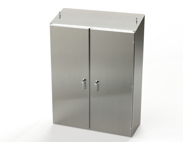 Saginaw SCE-60EL4818SSST S.S. 2DR EL Sloping Top Enclosure