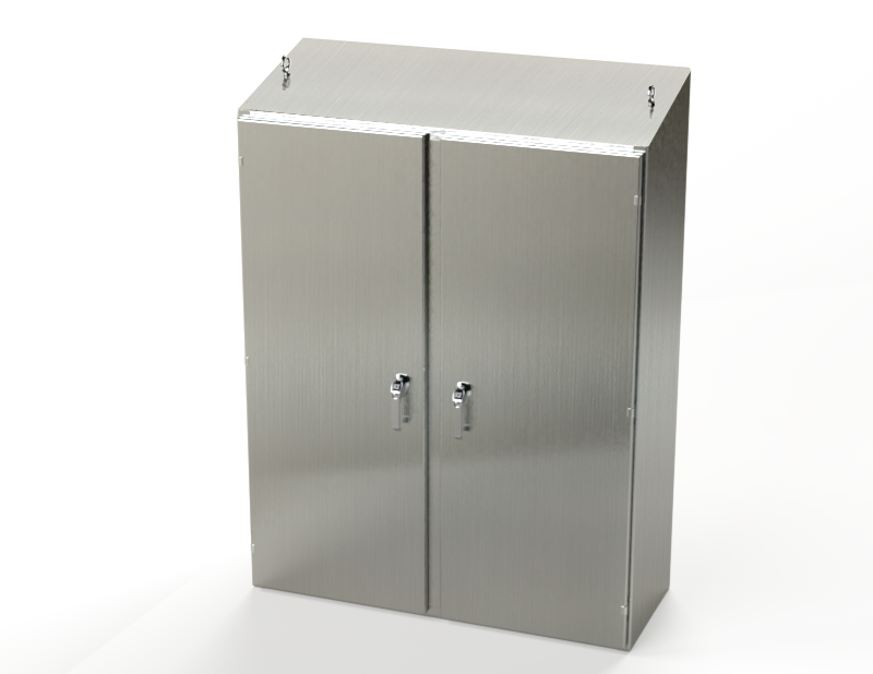 Saginaw SCE-60EL4818SSST S.S. 2DR EL Sloping Top Enclosure